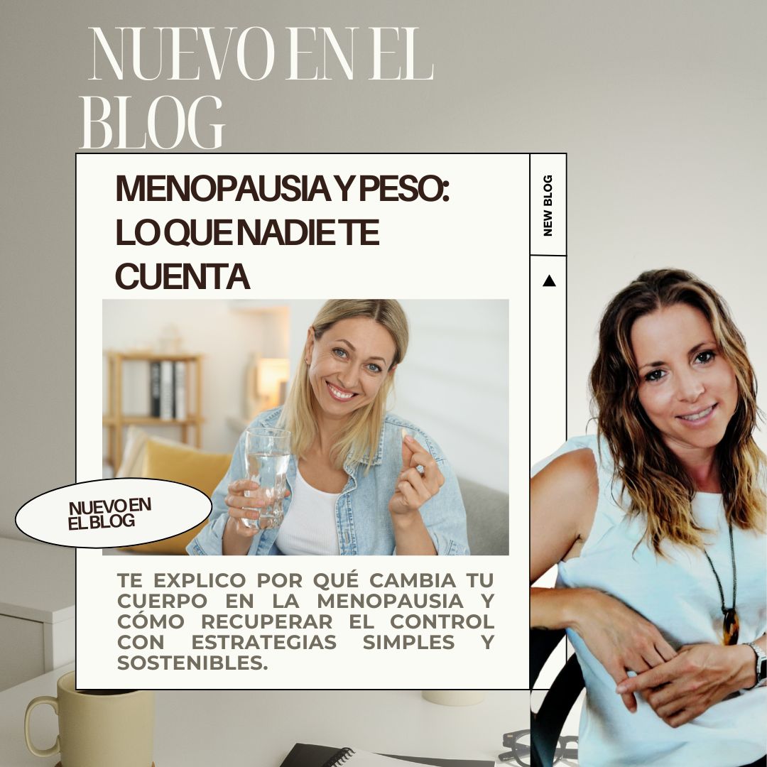 Menopausia y aumento de peso: lo que nadie te cuenta